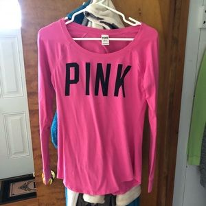 pink long sleeve